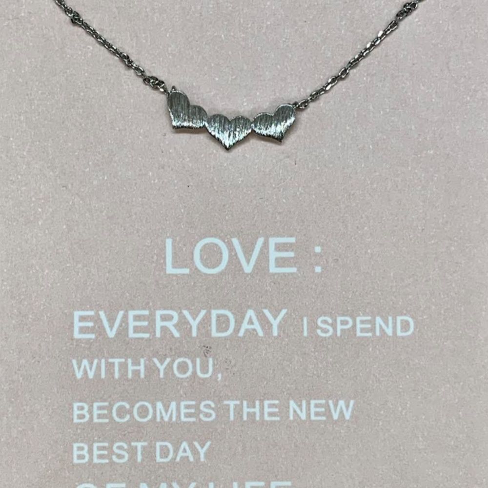 Silver Heart Necklace